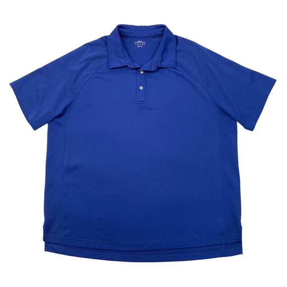 Lands End Polo Shirt Mens 3XL XXXL Performance Polo Moisture Wicking Active - Picture 1 of 12